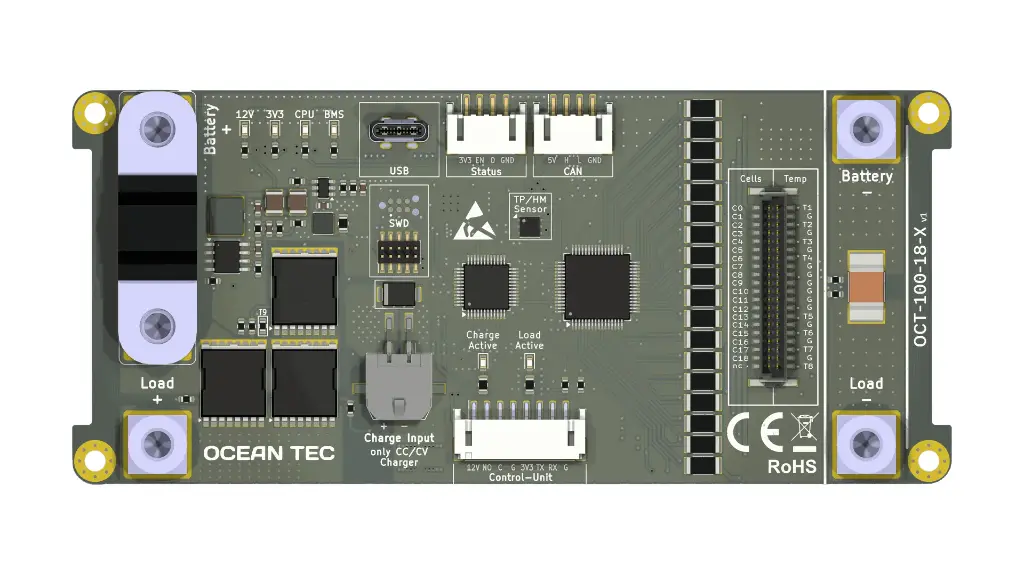 OTEC BMS 7s PCBA -60A